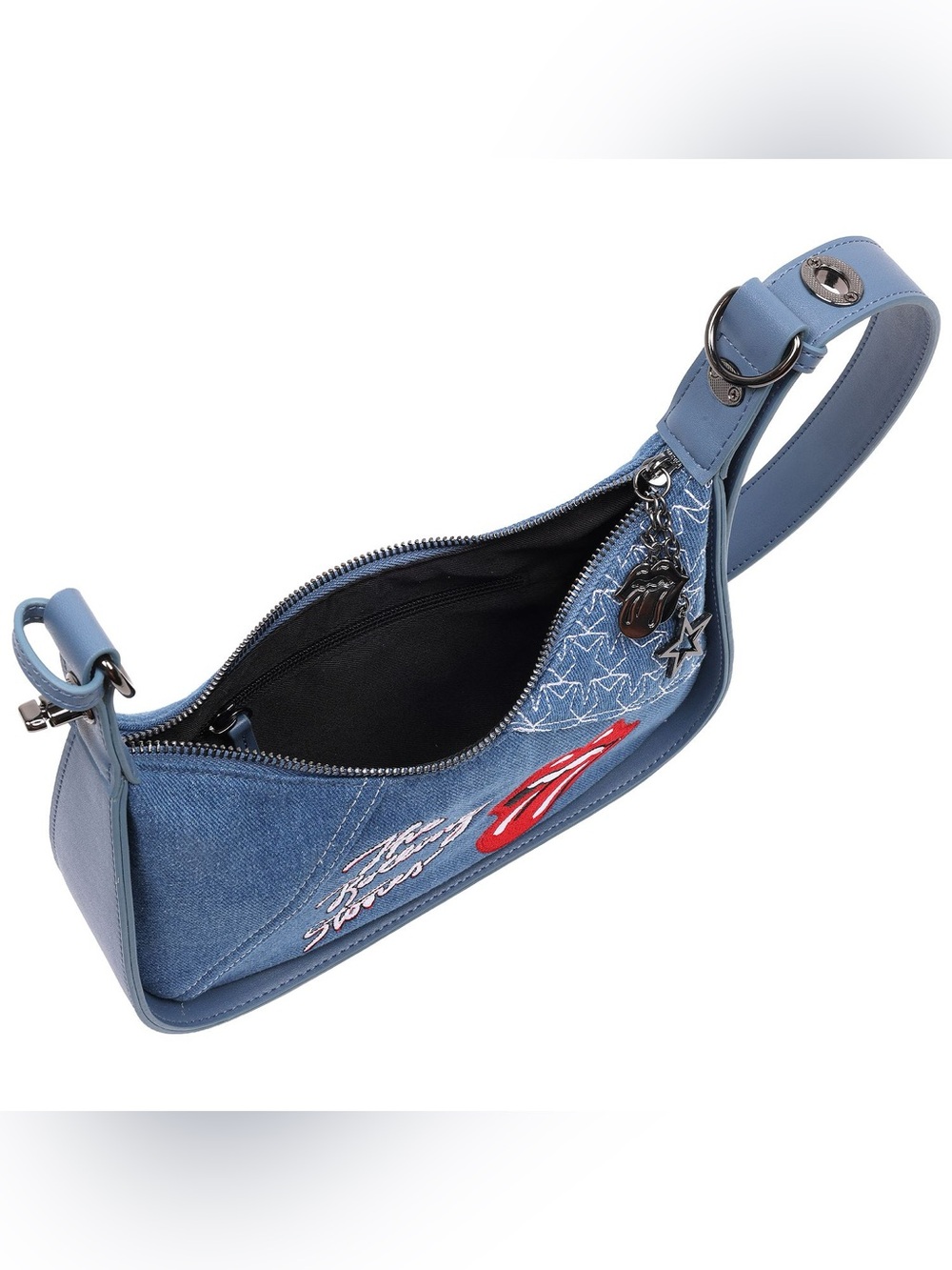 The Rolling Stones Tongue Logo Mini Hobo - Picture 3 of 5